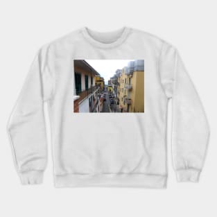 Alleyway in Pozzuoli Crewneck Sweatshirt